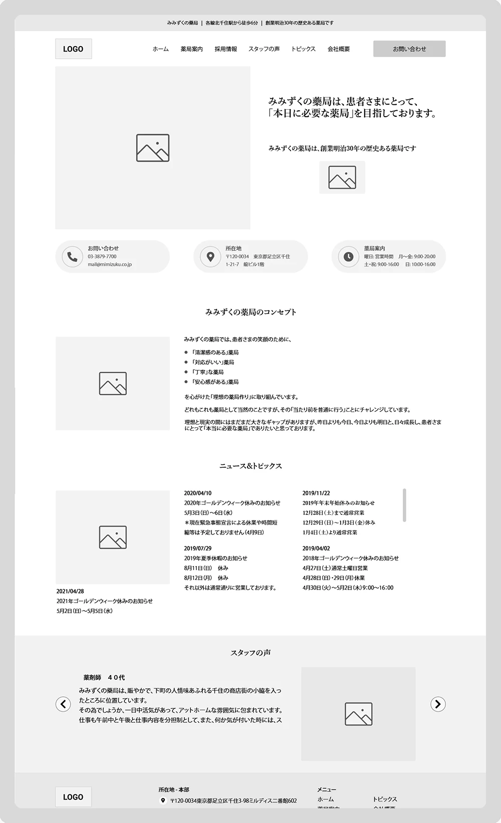 Wireframe Snapshot